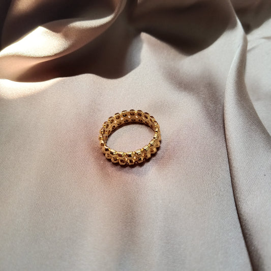 Éternité Valiant 24k Gold Plated Band