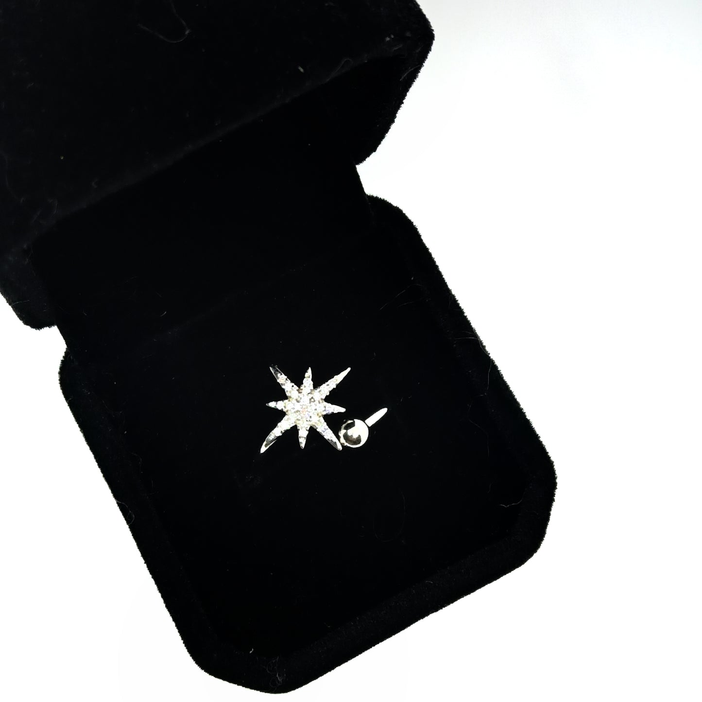 KEJORA - 925 Sterling Silver North Star Ring (Adjustable)