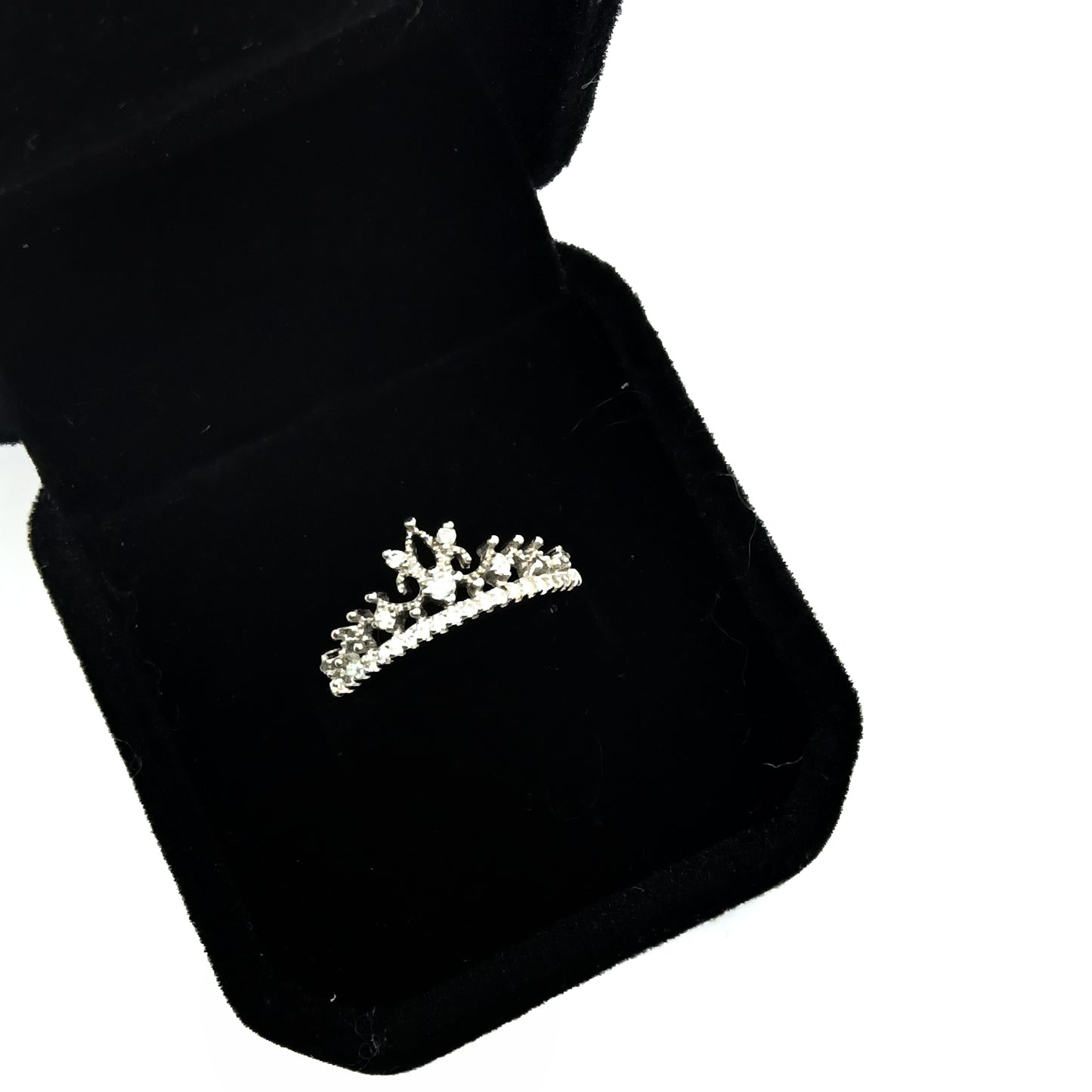 PUTERI - 925 Sterling Silver Princess Ring (Adjustable)