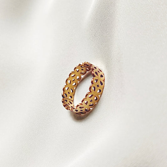 Blissful Stainless Steel Fashion Ring