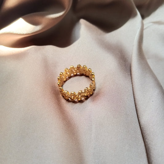 Éternité Grace 24k Gold Plated Band